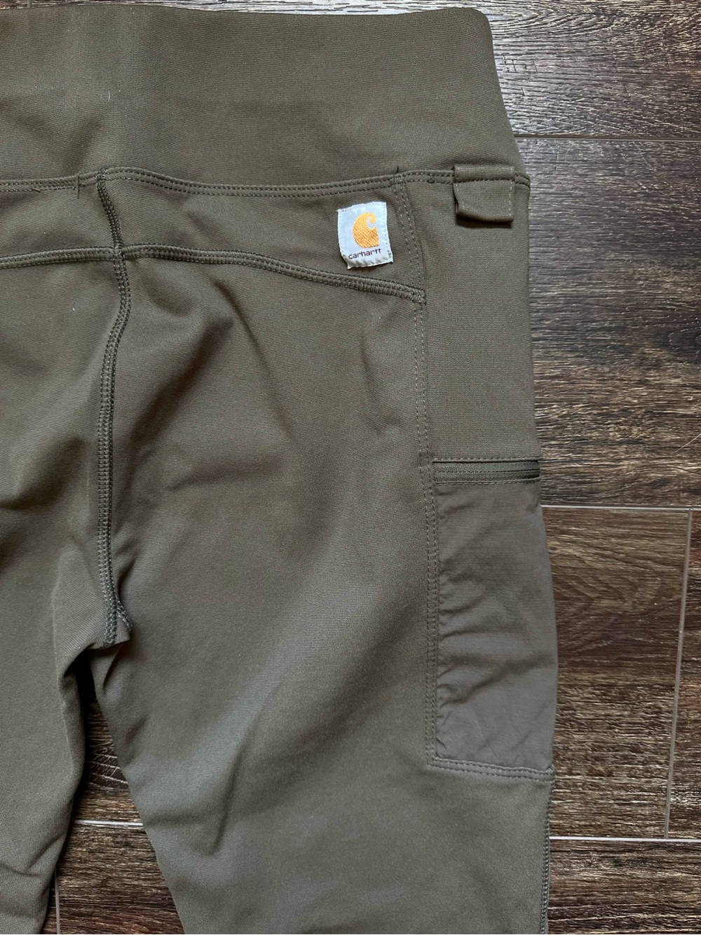 Carhartt Fitted Leggings small / regular TARMAC color EUC - Picture 6 of 8